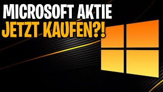 Microsoft Aktie jetzt kaufen [upl. by Oliviero]