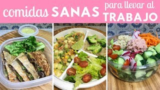 Comidas sanas y fáciles para llevar al trabajo  Cocina de Addy [upl. by Justus]