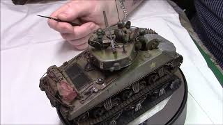 Tamiya 135 Sherman Jumbo Final Reveal [upl. by Icul]