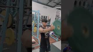 Gym jaw body banaw 💪❤️shoulder shorts gymworkout [upl. by Ennirok]