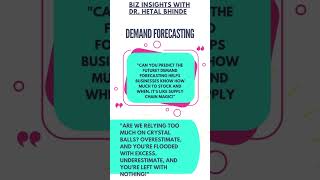 Demand Forecasting [upl. by Elnora]