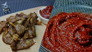 Homemade Gochujang Paste Without Gochugaro and Miso [upl. by Yeznil]