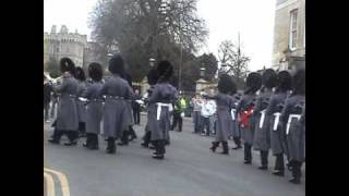 Windsor Changing Of The Guards Grenadier guards 060309 [upl. by Neyu]