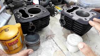 New Cylinder kit vs Reboring [upl. by Lahcar354]