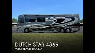 Used 2022 Dutch Star 4369 for sale in Vero Beach Florida [upl. by Aidnis]