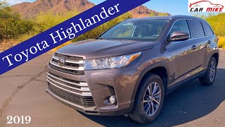 2019 Toyota Highlander XLE Review [upl. by Lulu459]