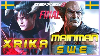 Tekken 8 ▰ MainManSwe Heihachi Vs xRika Devil Jin ▰ Ranked Matches [upl. by Nicholson]