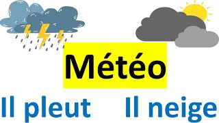 Météo  Parler du Temps quil Fait en Français [upl. by Akirrehs]