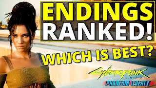 All Main Endings Ranked Worst to Best in Cyberpunk 2077 [upl. by Chrissie]