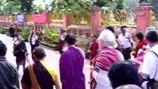 Dungsey Garab Dorje Rinpoche arriving for Chod [upl. by Jat]