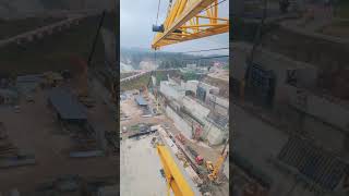 How a Tower Crane Works The Secret Mechanism [upl. by Alleuqahs]