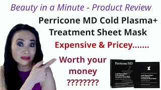 Perricone MD Cold Plasma Plus  Hydrating Sheet Mask  Anti Aging [upl. by Backer]