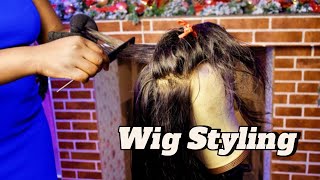 Easy Wig Styling A Beginners Guide to Perfectly Styled Wigs [upl. by Pelagias]