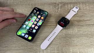 Apple Watch Series 9 entkoppeln und Aktivierungssperre entfernen  Apple Watch Werkseinstellungen [upl. by Anaira880]