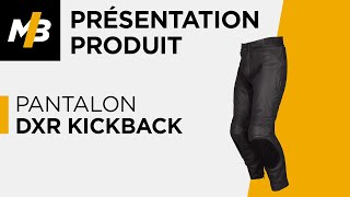 Pantalon DXR KickBack avis en vidéo par Motoblouz [upl. by Jp]