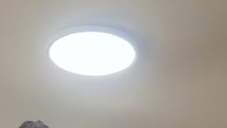 NIORSUN 12 inch Flush Mount LED Ceiling Light Fixture Review [upl. by Horst]