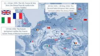 The Remilitarisation of the Rhineland 1936 [upl. by Katrine]