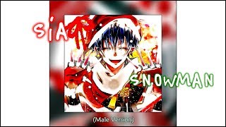 Male Version  Snowman Sia [upl. by Nesilla]