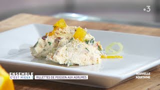 Rillettes desturgeon aux agrumes de Philippe Mesuron [upl. by Gudren142]