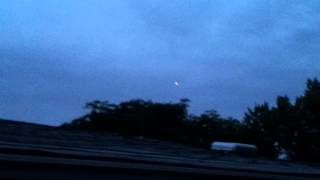 UFO over Tinley Park IL not the 3 red lights Part 2 [upl. by Amara]