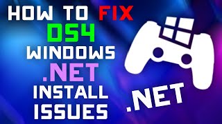 How to Fix DS4 Windows not Detecting NET 50 is Installed  Windows 10 [upl. by Aynik]