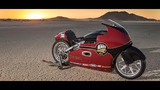 Indian Motorcycle Returns to Land Speed Racing Sets Record [upl. by Engdahl]