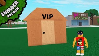 new VIP ROOM in LUMBER TYCOON 2  Roblox [upl. by Airetnahs779]