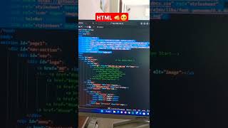 Html vs css ampjs website design and development coding programming tech fyp html tranding [upl. by Becket473]