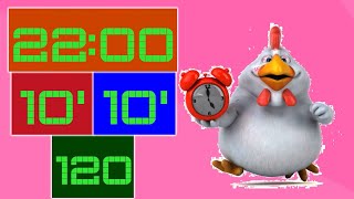 BCG 22 Minutes Countdown Chicken RedBlue 10 Min Timer Remix Kirby 64 Your Quest Revealed [upl. by Joceline]