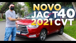 Novo JAC T40 2021  Consumo  Detalhes  Carros Lab [upl. by Peh]