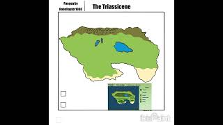 Speed Draw  The Triassicene speeddraw [upl. by Nylorahs27]