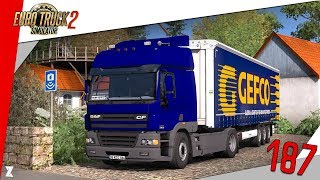 🚚 Euro Truck Simulator 2  187 DAF CF Transports GEFCO Grand Utopia 15 [upl. by Crosley930]