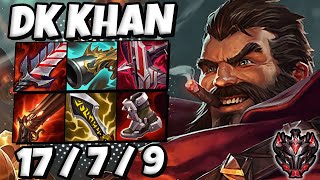 Graves vs Teemo TOP  DK Khan  Ranked Grandmaster EUW Patch 1121 ✅ [upl. by Lilac]