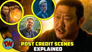 ShangChi Post Credit Scenes amp Ending  Explained in Hindi [upl. by Alorac]