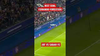 Best Goal Fernando Forestieri‼️Jdt vs Sabah fcfootball udineseshorts [upl. by Ecnerwaled]