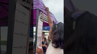 Man Takes Stretchy Ice Cream Challenge to New Heights in the Philippines [upl. by Ikila6]