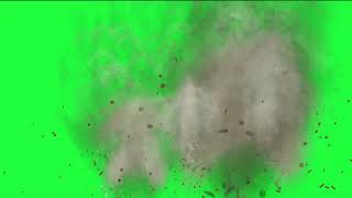 Dust Explosion Green Screen Effect [upl. by Uriia]