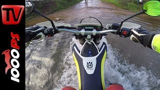 Husqvarna 701 Enduro Offroad Onboard Action [upl. by Enivid330]