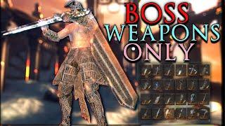 Dark Souls 2 But I Use a Different Boss Weapon for Every Boss [upl. by Kincaid]