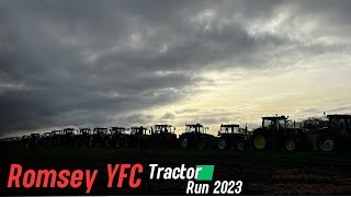 Romsey Young Farmers Tractor Run December 2023 [upl. by Rebeca]