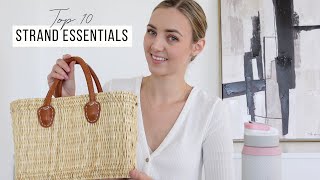 Top 10 Strand Essentials  Stranddag tips en musthaves  Whats in my beach bag  Julia Verbij [upl. by Darrin]