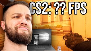 PROBÉ el RENDIMIENTO de Counter Strike 2 en una PC MUY MALA FPS [upl. by Cathlene]