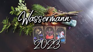 Wassermann 2023  Wundern sind keine Grenzen gesetzt  Jahreslegung 2023 [upl. by Irene]