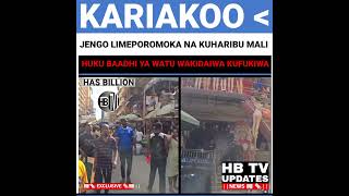 KARIAKOO GOROFA LAPOROMOKA NA KUFUKIA WATU WAKIWA HAI JIONEE [upl. by Campbell518]