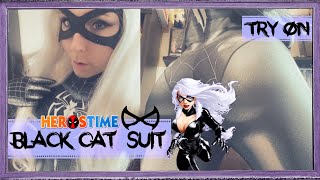 Black Cat Suit from Herostime  Review amp Try on [upl. by Otsuj]