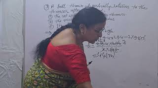 Gravitation class 9Numericals on equations of motion for falling objectNCERT Numericals [upl. by Remo]