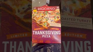 DiGiorno Thanksgiving Pizza Review [upl. by Yanel404]