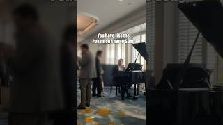 Playing the Pokemon theme song at a wedding pokemon publicpiano wedding [upl. by Mosnar]