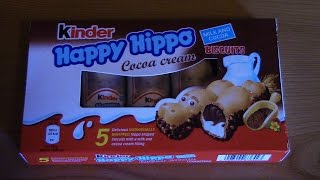 Frozen Kinder Hippo REAL REVIEW [upl. by Bruell37]