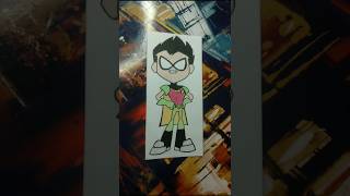 teentitans go wiki drawing robin teentIrans mean character drawing art [upl. by Annairba]